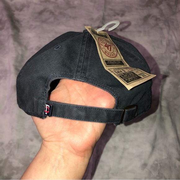 NWT ‘47 MLB Minnesota Twins Clean Up Logo Baseball Cap - Picture 5 of 5